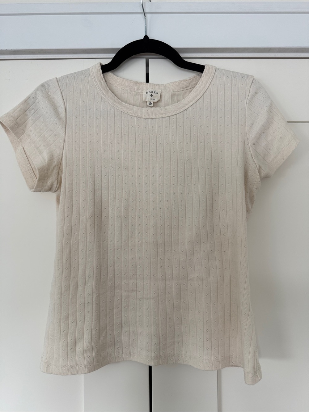 Marea by Liz Joy Pointelle Tee
